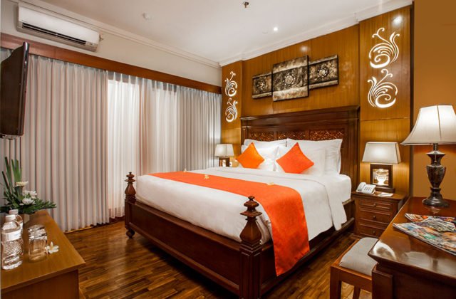 Spacious and elegant interior of the Two-Bedroom Suite accommodation perfect for families at Astagina Resort Bali.