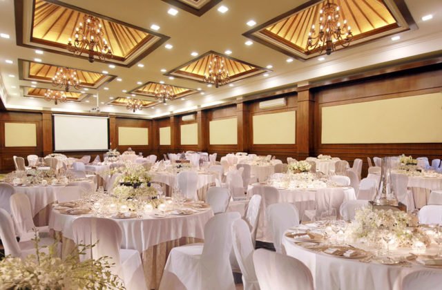 Grand and elegant meeting room venue designed for luxury corporate events at Astagina Resort.